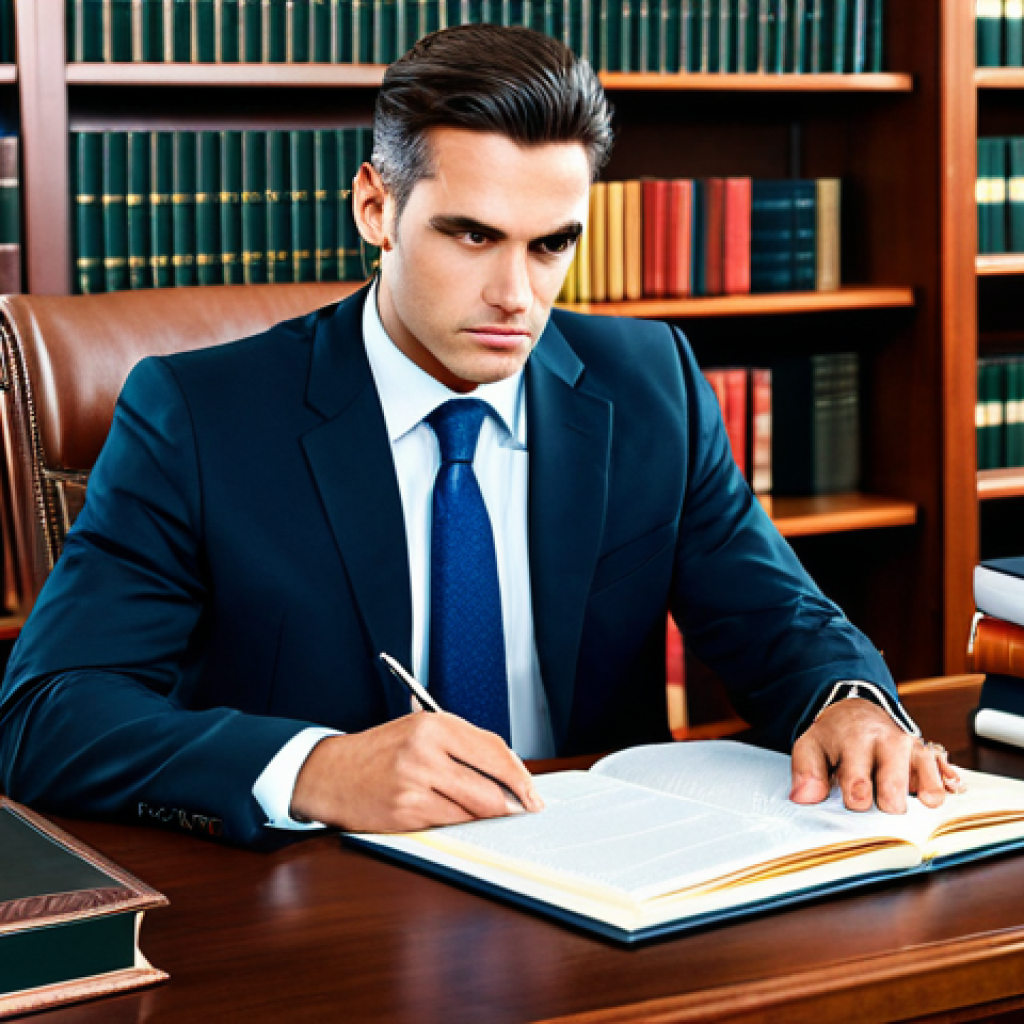 웹디자인 관련 법규 및 표준 - Business & Legal Compliance**

"A lawyer in a professional office, reviewing documents related to we...