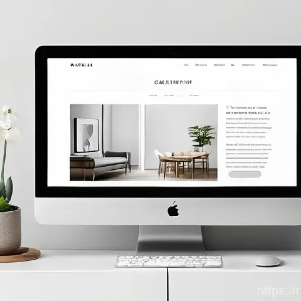 웹디자인 트렌드 모니터링 - **Aesthetic of Minimalism and Clarity:**
"A sophisticated and clean minimalist website interface...